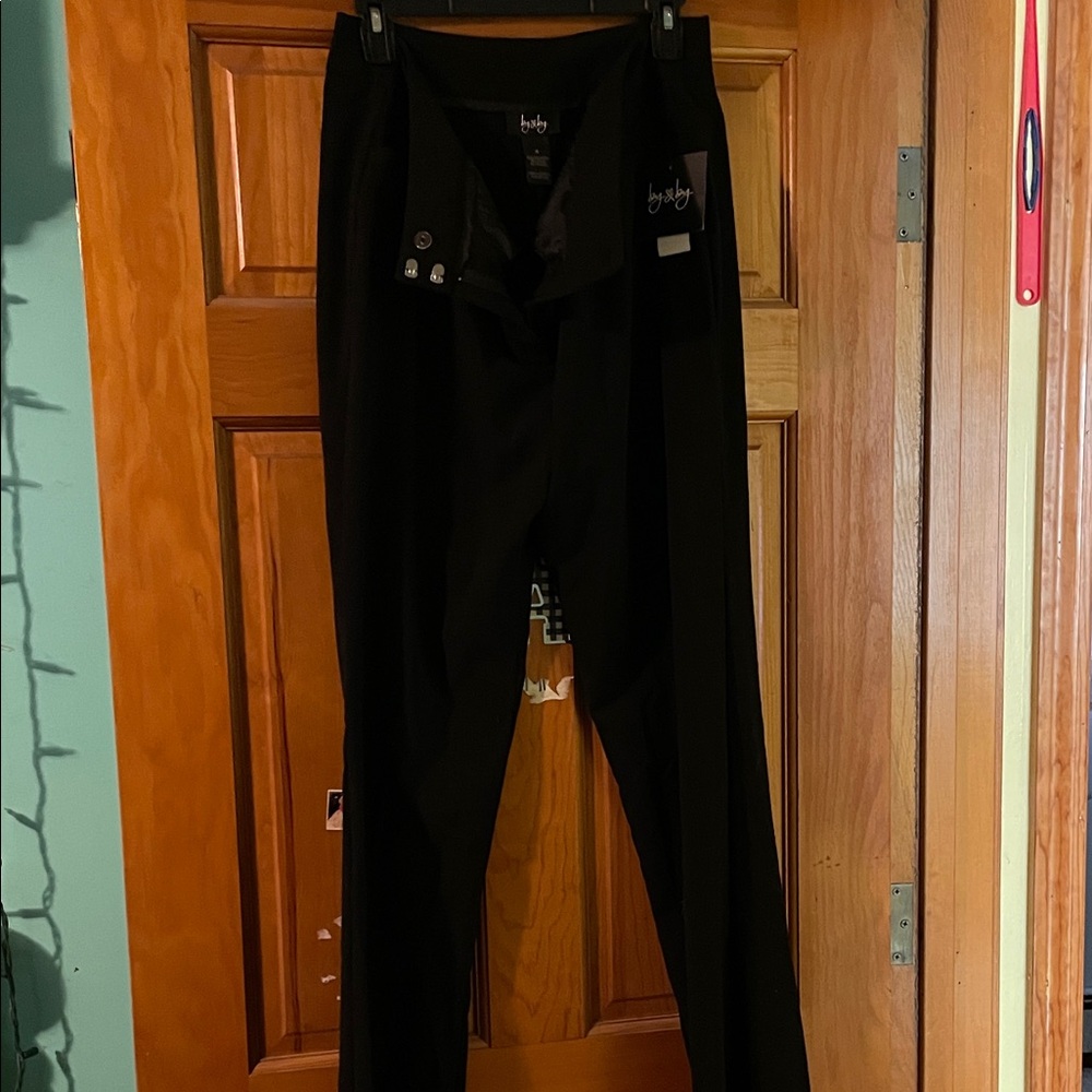 by & by Black Women's Trousers